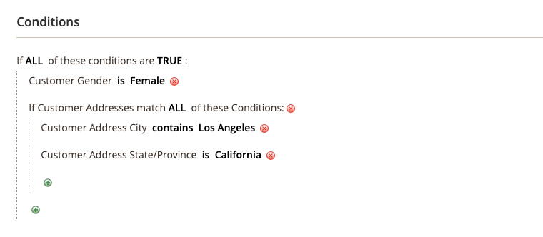 Bedingungen für Frauen in Los Angeles, Kalifornien