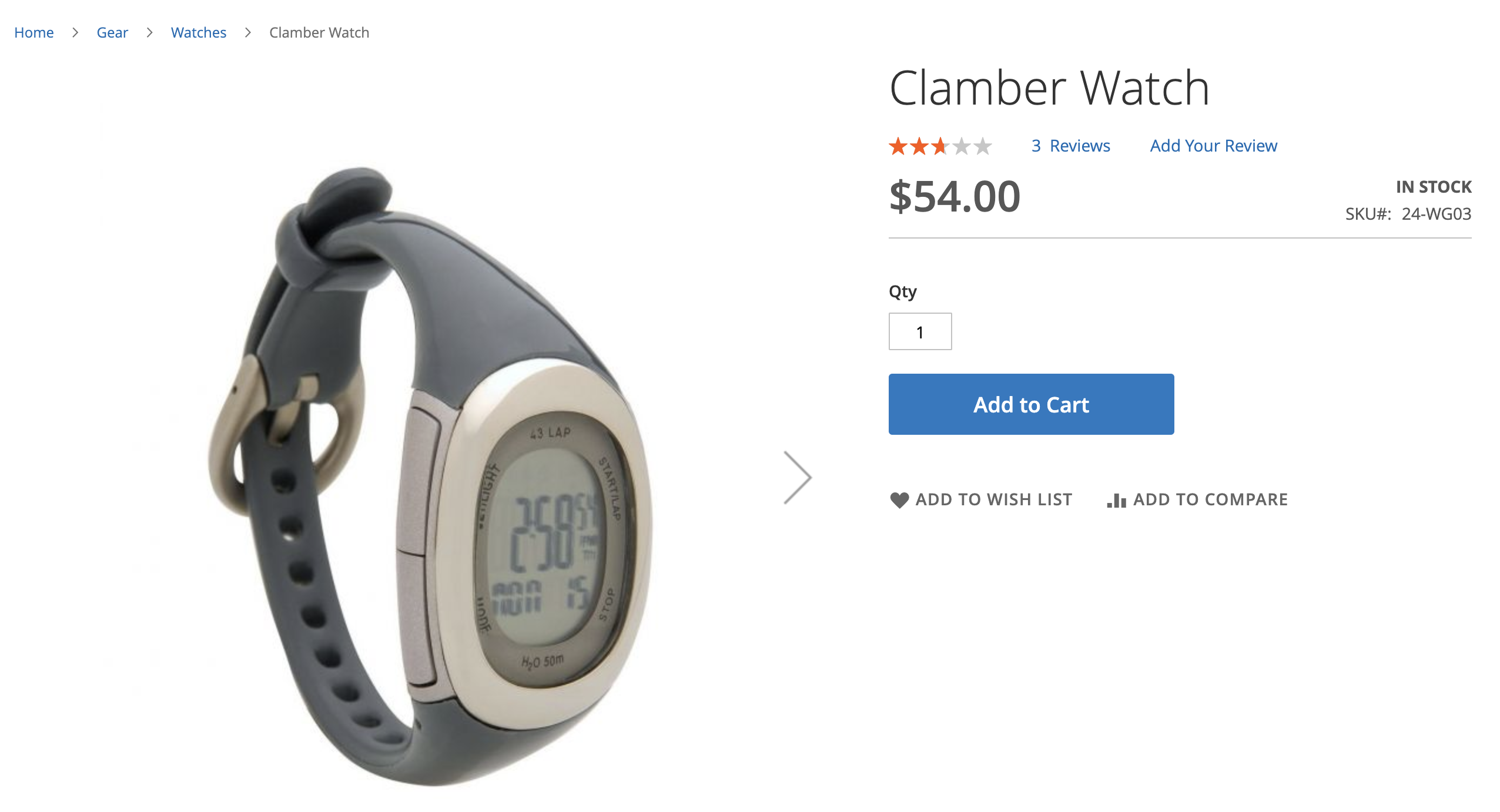 Clamber Watch