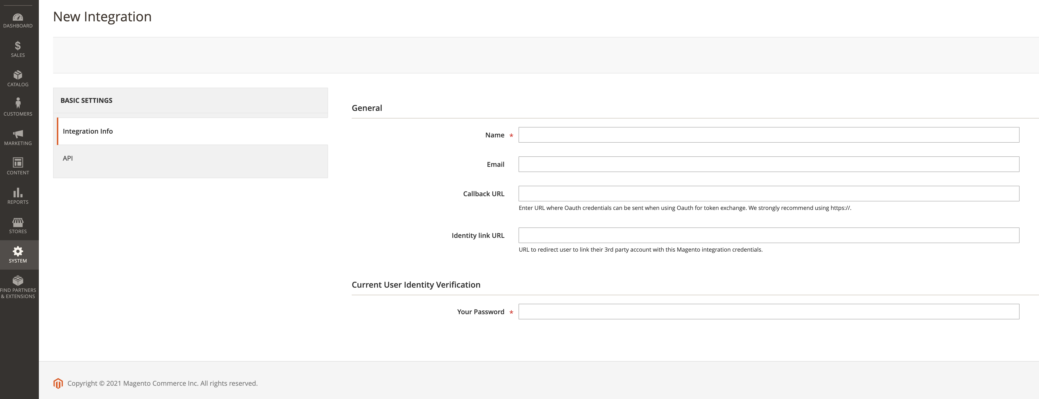 Neue Integration