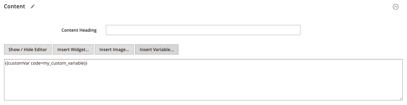 Neue benutzerdefinierte Variable